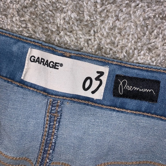 Garage Juniors Premium Blue Jean shorts size 3 - Picture 7 of 11